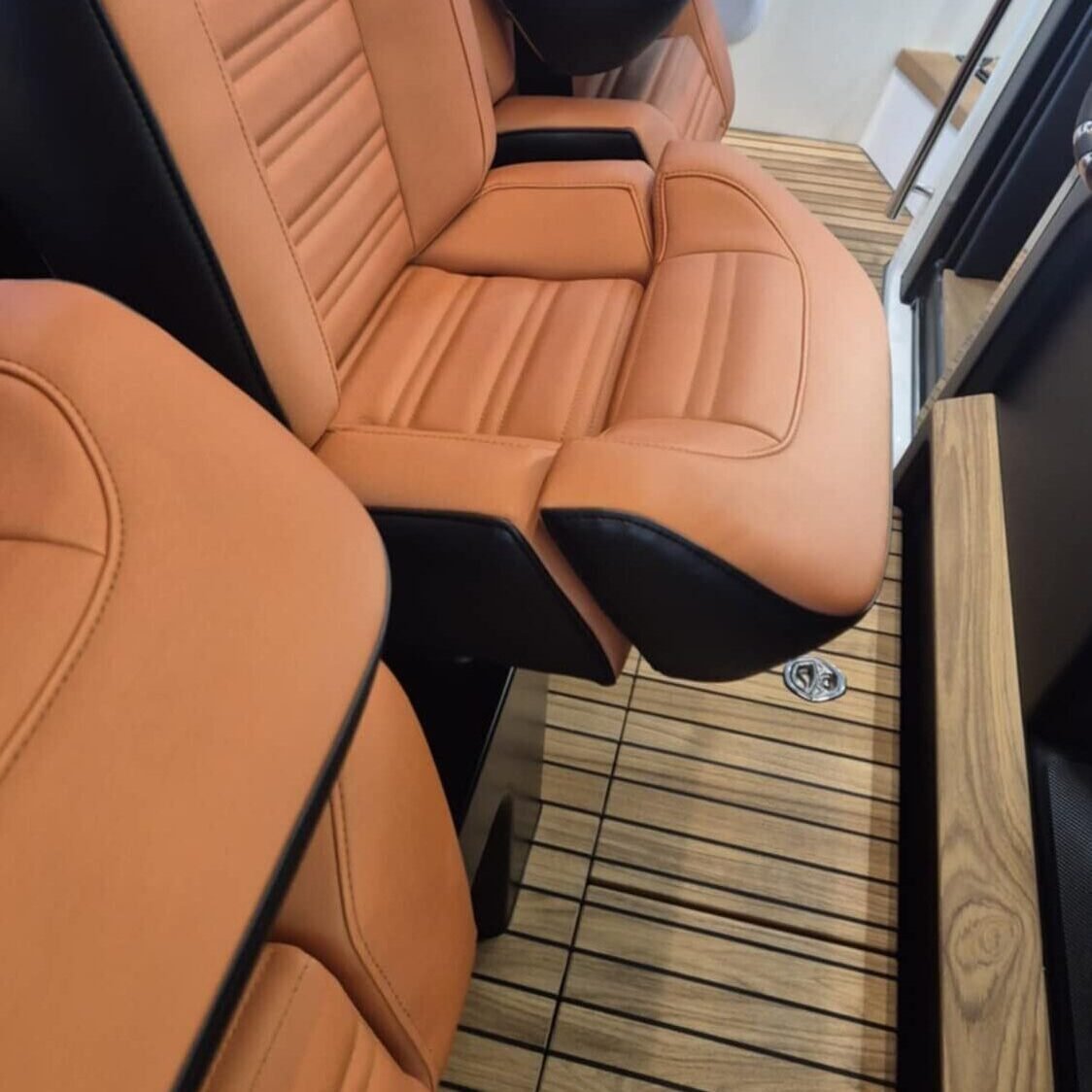 Kapitein stoel - Pilot seat detail