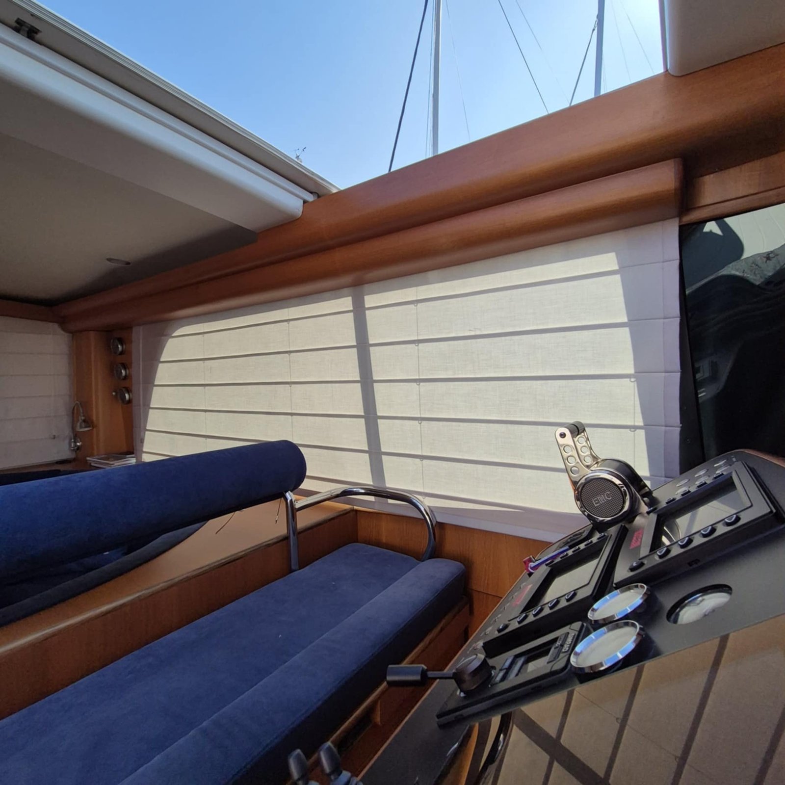 Blue Spirit Vouwgordijnen